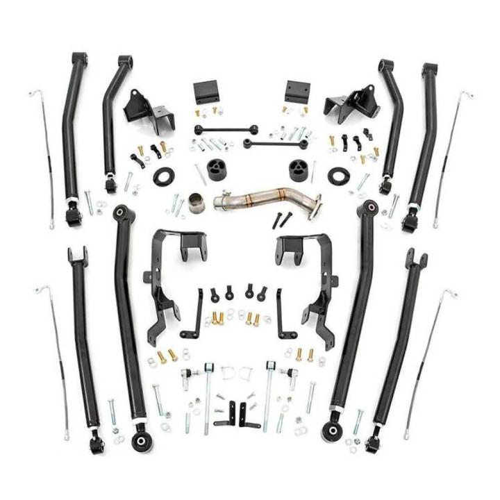 Kit de Modernizare pentru Ridicarea, Rough Country Lift 4 Inch, Jeep Wrangler 2007 - 2018 - EDK.ro