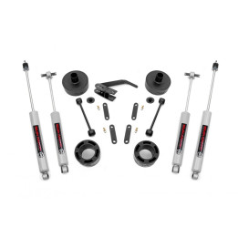 Kit de Ridicare, Rough Country N3 Lift 2.5 Inch, Jeep Wrangler 2007 - 2018 - EDK.ro