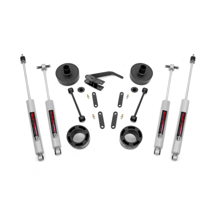 Kit de Ridicare, Rough Country N3 Lift 2.5 Inch, Jeep Wrangler 2007 - 2018 - EDK.ro
