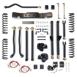 Suspension Long Arm Kit, Clayton Off Road Lift 2.5 Inch, Jeep Wrangler 2007 - 2018 - EDK.ro