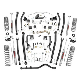 Suspension Long Arm Kit, Rough Country Lift 4 Inch, Jeep Wrangler 2007 - 2018 - EDK.ro