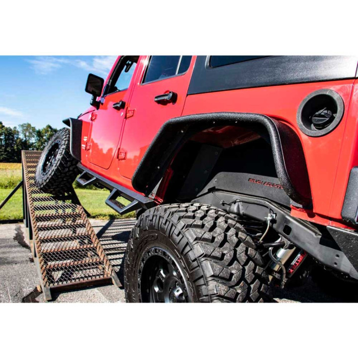 Kit Suspensie de Ridicare Braț Lung, Rough Country Lift 4 Inch, Jeep Wrangler 2007 - 2018 - EDK.ro