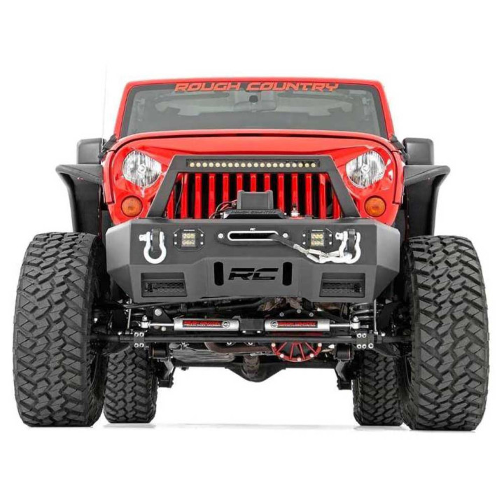 Kit Suspensie de Ridicare Braț Lung, Rough Country Lift 4 Inch, Jeep Wrangler 2007 - 2018 - EDK.ro