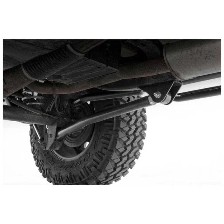 Kit Suspensie de Ridicare Braț Lung, Rough Country Lift 4 Inch, Jeep Wrangler 2007 - 2018 - EDK.ro