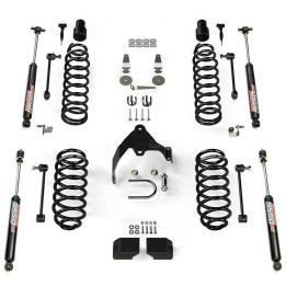 Suspension Lift Kit with Vss 9550 Twin-tube Shock Absorbers, TeraFlex Lift 3 Inch, Jeep Wrangler 2007 - 2018 - EDK.ro