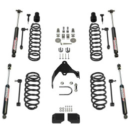 Suspension Lift Kit with Vss 9550 Twin-tube Shock Absorbers, TeraFlex Lift 3 Inch, Jeep Wrangler 2007 - 2018 - EDK.ro