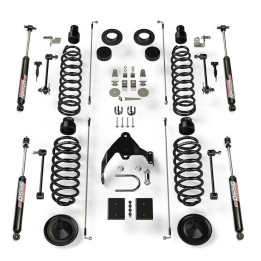 Kit Suspensie de Ridicare cu Amortizoare Vss 9550 Twin-tube, TeraFlex Lift 4 Inch, Jeep Wrangler 2007 - 2018 - EDK.ro