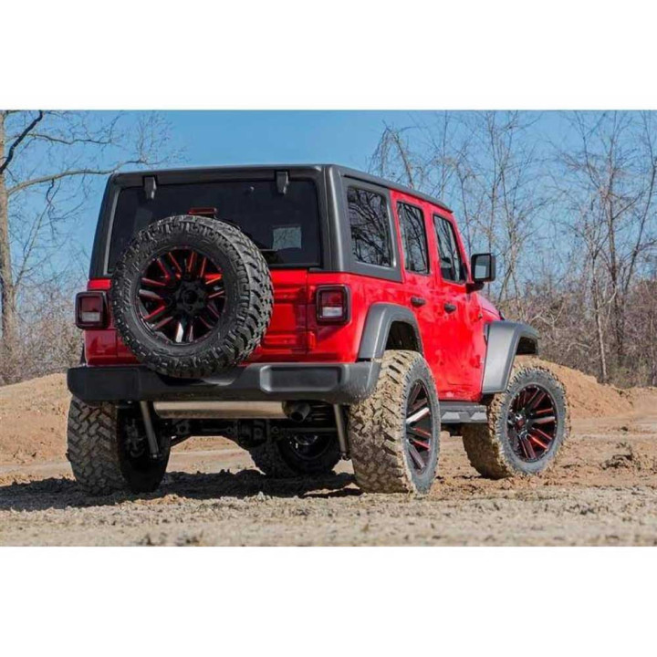 Kit Suspensie de Ridicare cu Braț de Control Înclinat, Rough Country Lift 3.5 Inch, Jeep Wrangler 2007 - 2018 - EDK.ro