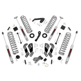 Kit Suspensie de Ridicare cu Braț de Control Înclinat, Rough Country Lift 3.5 Inch, Jeep Wrangler 2007 - 2018 - EDK.ro