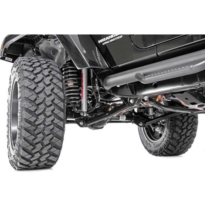 Kit Suspensie de Ridicare cu Braț de Control Înclinat, Rough Country Lift 3.5 Inch, Jeep Wrangler 2007 - 2018 - EDK.ro