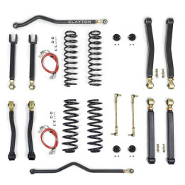 Kit Suspensie de Ridicare Premium, Clayton Off Road Lift 1.5 Inch, Jeep Wrangler 2007 - 2018 - EDK.ro