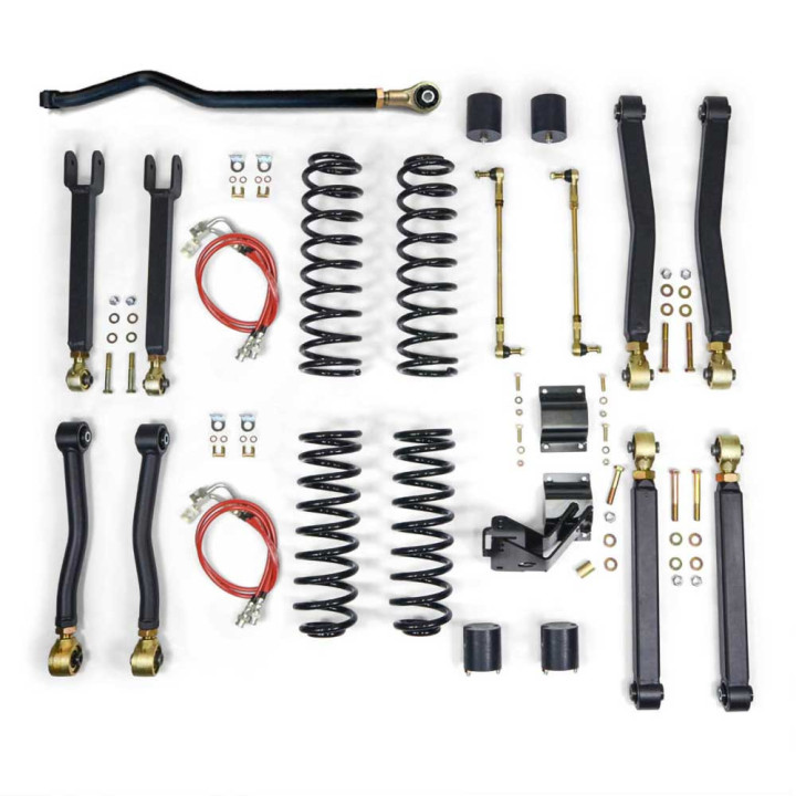Suspension Lift Kit Premium, Clayton Off Road Lift 3.5 Inch, Jeep Wrangler 2007 - 2018 - EDK.ro