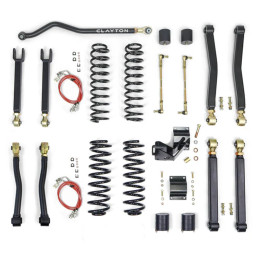 Kit Suspensie de Ridicare Premium, Clayton Off Road Lift 4.5 Inch, Jeep Wrangler 2007 - 2018 - EDK.ro