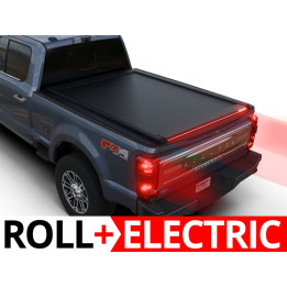 Electronically Assisted Roll Top Tonneau Bed Cover, Tessera 4x4 Roll+, Ford F-250 Bed Length 8.0 Feet 2023 - Present - EDK.ro