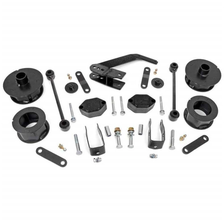 Suspension Lift Kit, Rough Country Lift 2.5 Inch, Jeep Wrangler 2007 - 2018 - EDK.ro