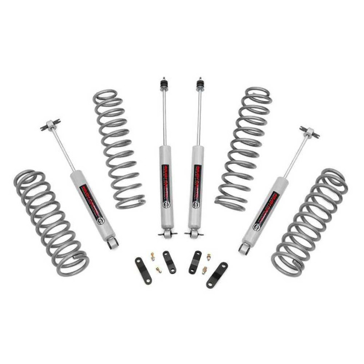 Kit Suspensie de Ridicare, Rough Country Lift 2.5 Inch, Jeep Wrangler 2007 - 2018 - EDK.ro