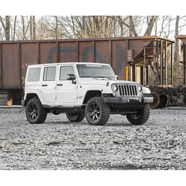 Kit Suspensie de Ridicare, Rough Country Lift 2.5 Inch, Jeep Wrangler 2007 - 2018 - EDK.ro