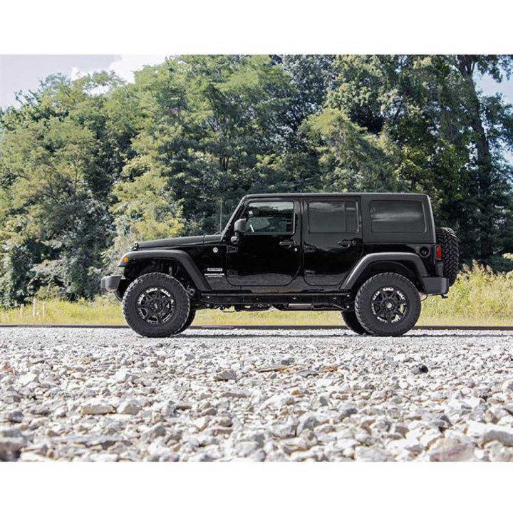 Kit Suspensie de Ridicare, Rough Country Lift 2.5 Inch, Jeep Wrangler 2007 - 2018 - EDK.ro