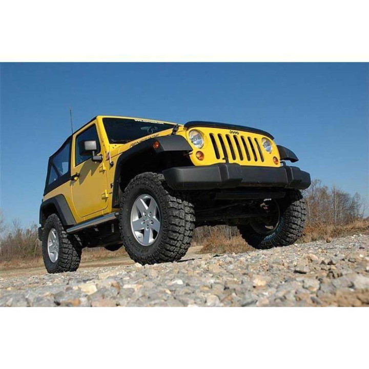 Kit Suspensie de Ridicare, Rough Country Lift 2.5 Inch, Jeep Wrangler 2007 - 2018 - EDK.ro
