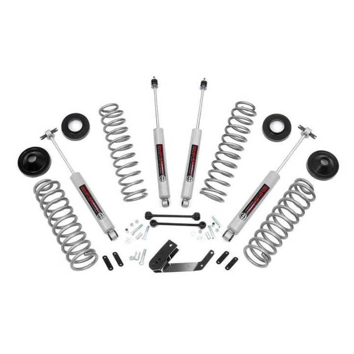 Suspension Lift Kit, Rough Country Lift 3.25 Inch, Jeep Wrangler 2007 - 2018 - EDK.ro