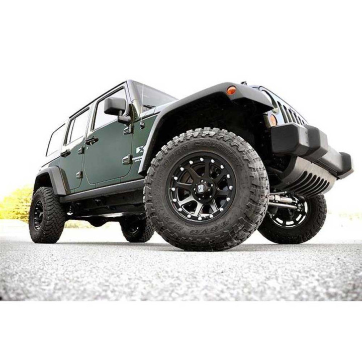 Kit Suspensie de Ridicare, Rough Country Lift 3.25 Inch, Jeep Wrangler 2007 - 2018 - EDK.ro