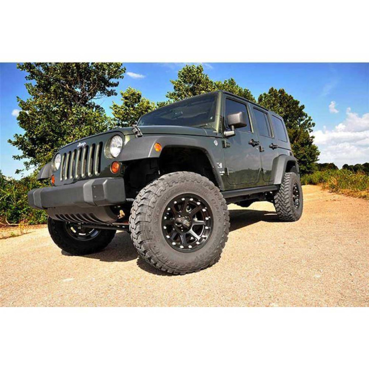 Kit Suspensie de Ridicare, Rough Country Lift 3.25 Inch, Jeep Wrangler 2007 - 2018 - EDK.ro