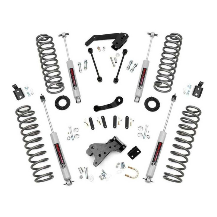 Kit Suspensie de Ridicare, Rough Country Lift 4 Inch, Jeep Wrangler 2007 - 2018 - EDK.ro
