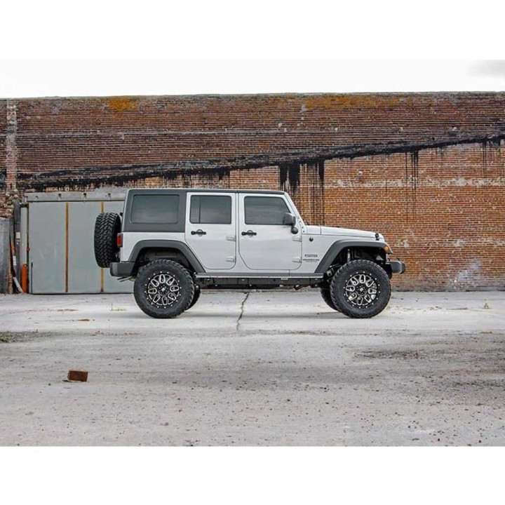 Kit Suspensie de Ridicare, Rough Country Lift 4 Inch, Jeep Wrangler 2007 - 2018 - EDK.ro
