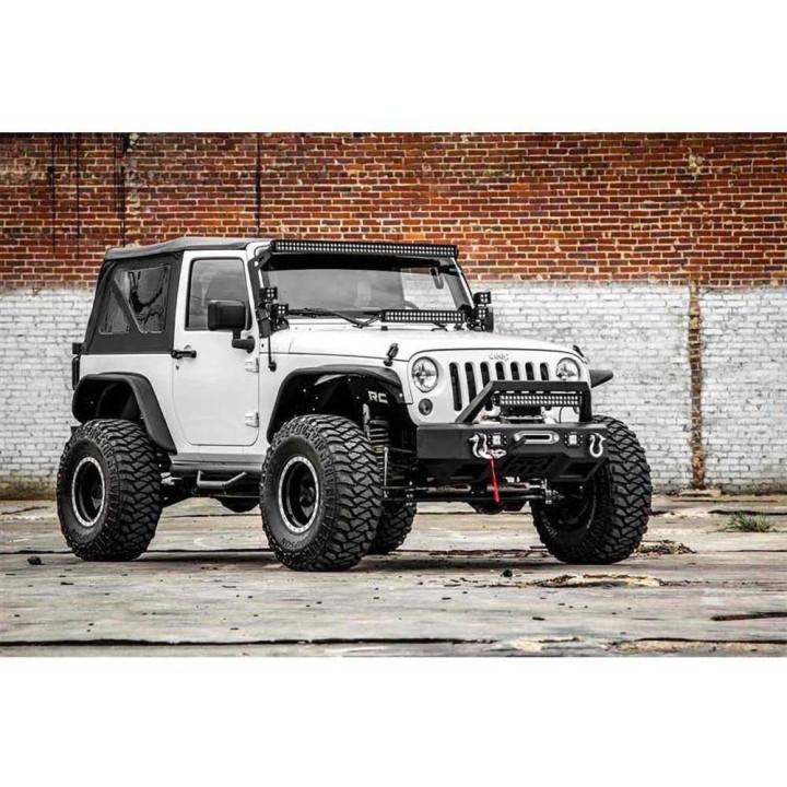 Suspension Lift Kit, Rough Country Lift 4 Inch, Jeep Wrangler 2007 - 2018 - EDK.ro