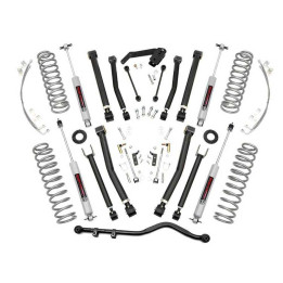 Suspension Lift Kit X-series, Rough Country Lift 4 Inch, Jeep Wrangler 2007 - 2018 - EDK.ro
