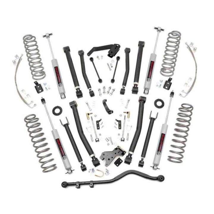 Suspension Lift Kit X-series, Rough Country Lift 6 Inch, Jeep Wrangler 2007 - 2018 - EDK.ro