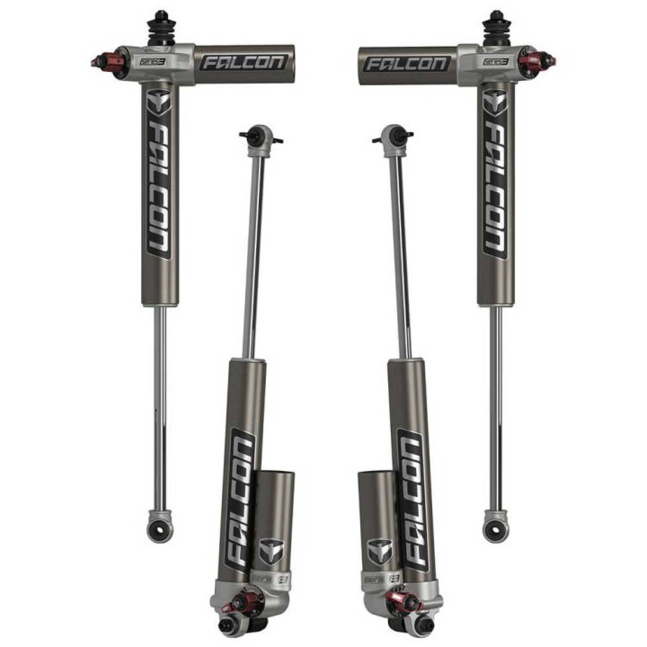 Set Amortizoare, TeraFlex Falcon Series SP2 3.3 Fast Adjust Piggyback Lift 3-4.5 Inch, Jeep Wrangler 2007 - 2018 - EDK.ro