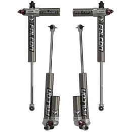 Shocks Set, TeraFlex Falcon Series SP2 3.3 Fast Adjust Piggyback Lift 5-6 Inch, Jeep Wrangler 2007 - 2018 - EDK.ro