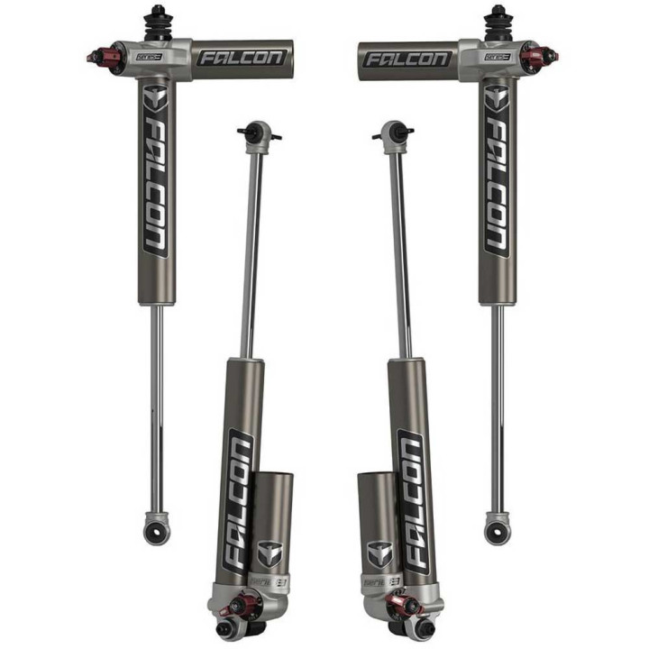 Shocks Set, TeraFlex Falcon Series SP2 3.3 Fast Adjust Piggyback Lift 5-6 Inch, Jeep Wrangler 2007 - 2018 - EDK.ro