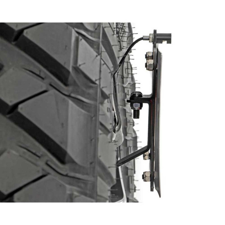 License Plate Adapter, Rough Country, Jeep Wrangler 2007 - 2018 - EDK.ro