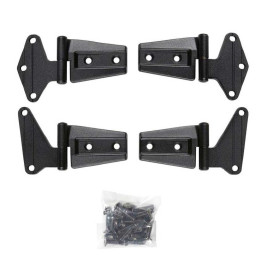 Door Hinges Black, Smittybilt, Jeep Wrangler 2007 - 2018 - EDK.ro