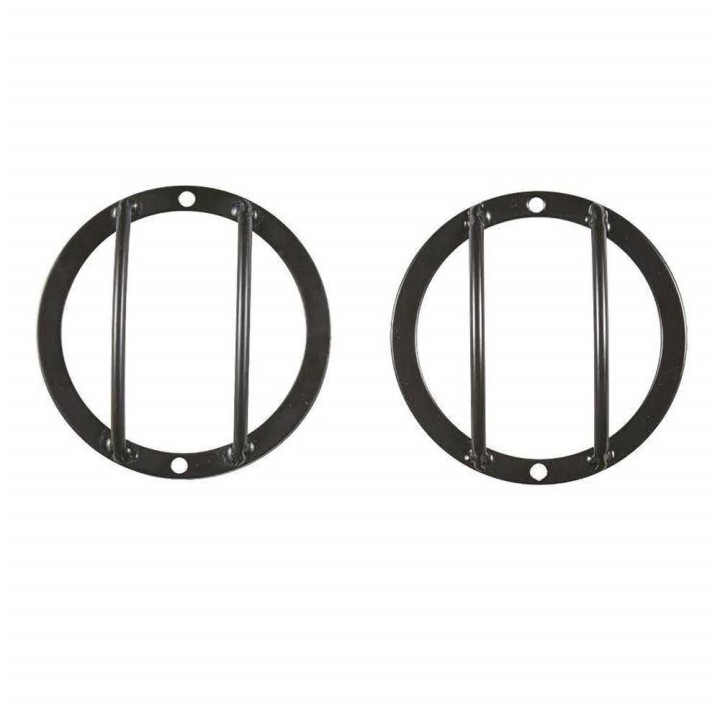 Apărători Laterale Semnalizatoare Euro Oțel Negru, Smittybilt, Jeep Wrangler 2007 - 2018 - EDK.ro