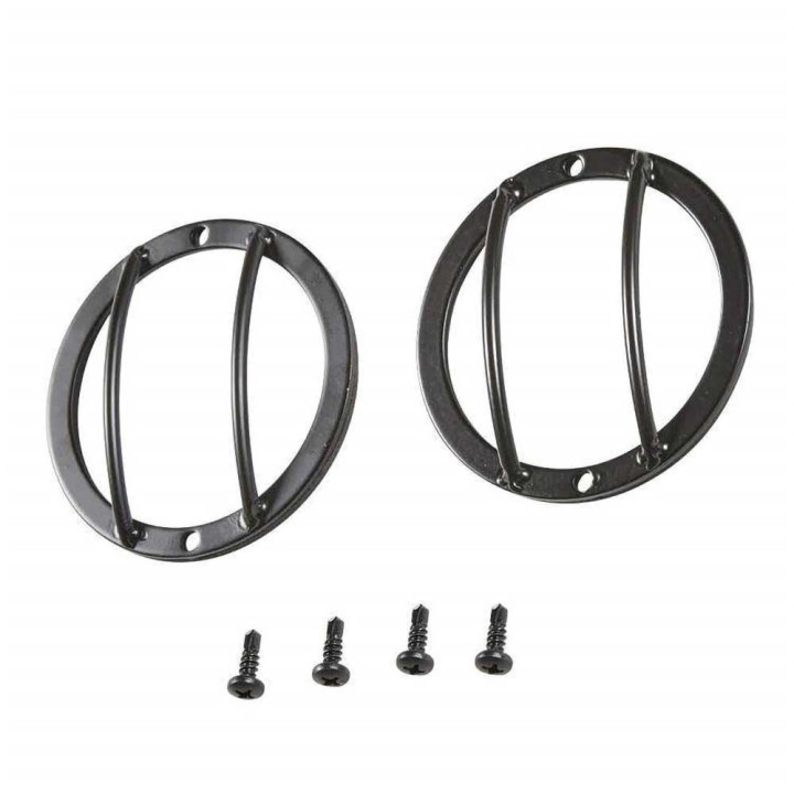 Apărători Laterale Semnalizatoare Euro Oțel Negru, Smittybilt, Jeep Wrangler 2007 - 2018 - EDK.ro