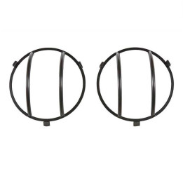 Bare de Protecție Față Euro Light Oțel Negru, Smittybilt, Jeep Wrangler 2007 - 2018 - EDK.ro