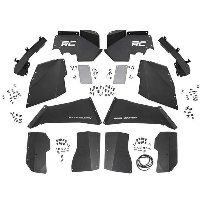 Aripi Interioare Față și Spate, Rough Country, Jeep Wrangler 2007 - 2018 - EDK.ro