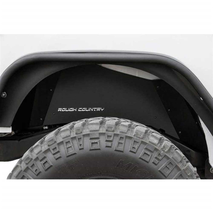 Front and Rear Inner Fenders, Rough Country, Jeep Wrangler 2007 - 2018 - EDK.ro