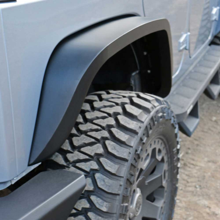 Rear Fenders, Go Rhino Trailline 6 Inch, Jeep Wrangler 2007 - 2018 - EDK.ro