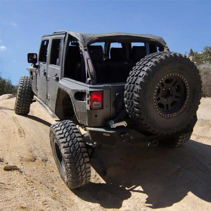 Aripi Spate, Smittybilt XRC Armor Corner Guards, Jeep Wrangler 2007 - 2018 - EDK.ro