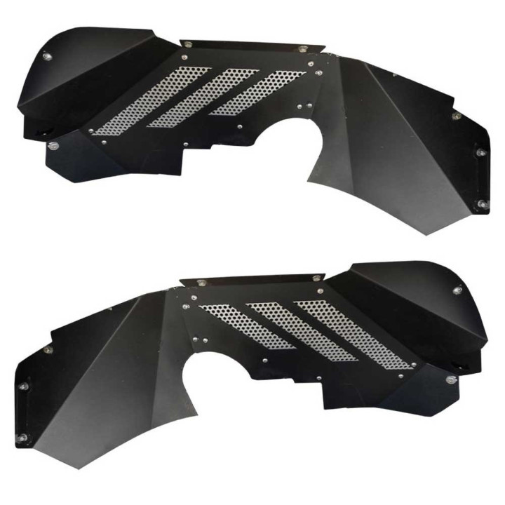 Front Inner Fender Liners, Go Rhino, Jeep Wrangler 2007 - 2018 - EDK.ro