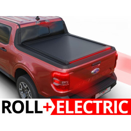 Electronically Assisted Roll Top Tonneau Bed Cover, Tessera 4x4 Roll+, Ford Maverick 2022 - Present - EDK.ro