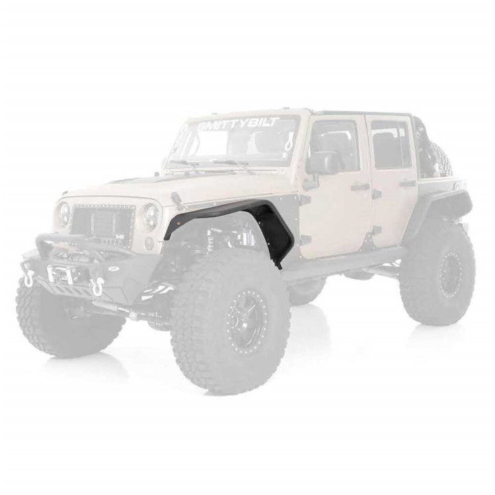 Front Fender Flares, Smittybilt XRC Flux, Jeep Wrangler 2007 - 2018 - EDK.ro
