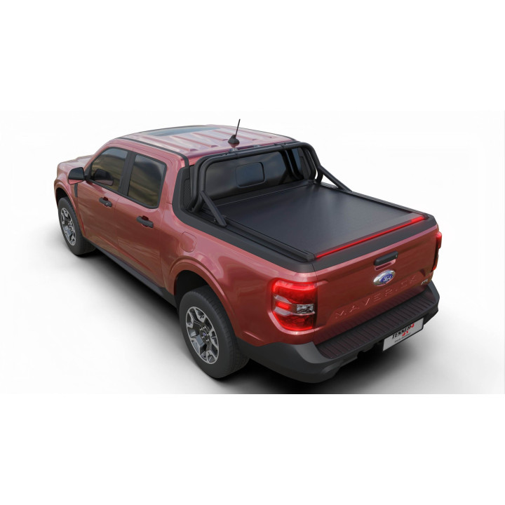 Electronically Assisted Roll Top Tonneau Bed Cover, Tessera 4x4 Roll+, Ford Maverick 2022 - Present - EDK.ro