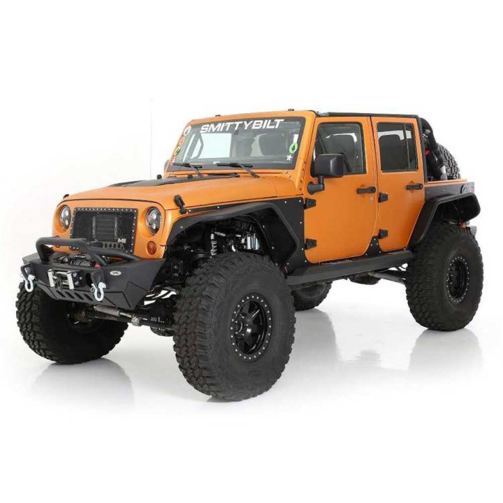 Front Fender Flares, Smittybilt XRC Flux, Jeep Wrangler 2007 - 2018 - EDK.ro