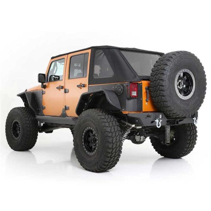 Front Fender Flares, Smittybilt XRC Flux, Jeep Wrangler 2007 - 2018 - EDK.ro