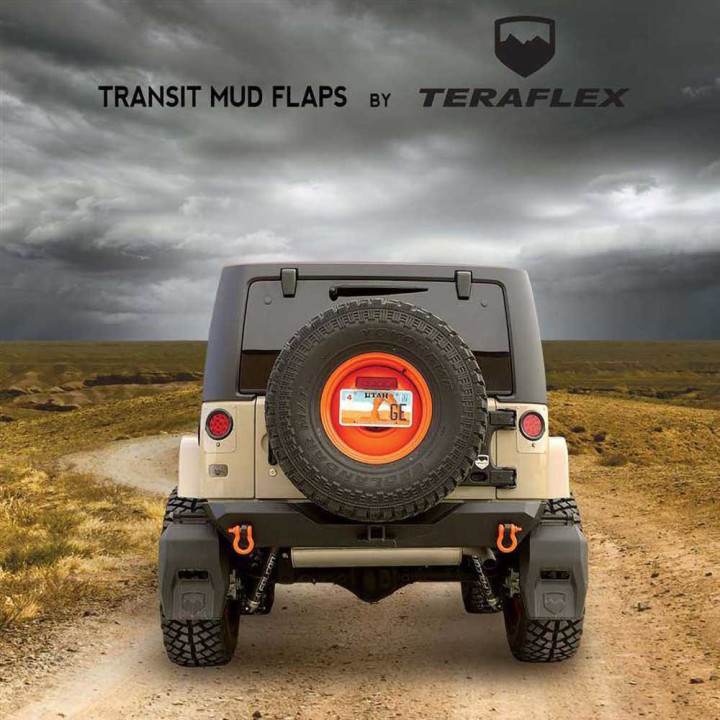 Transit Mud Flap Kit, TeraFlex, Jeep Wrangler 2007 - 2018 - EDK.ro